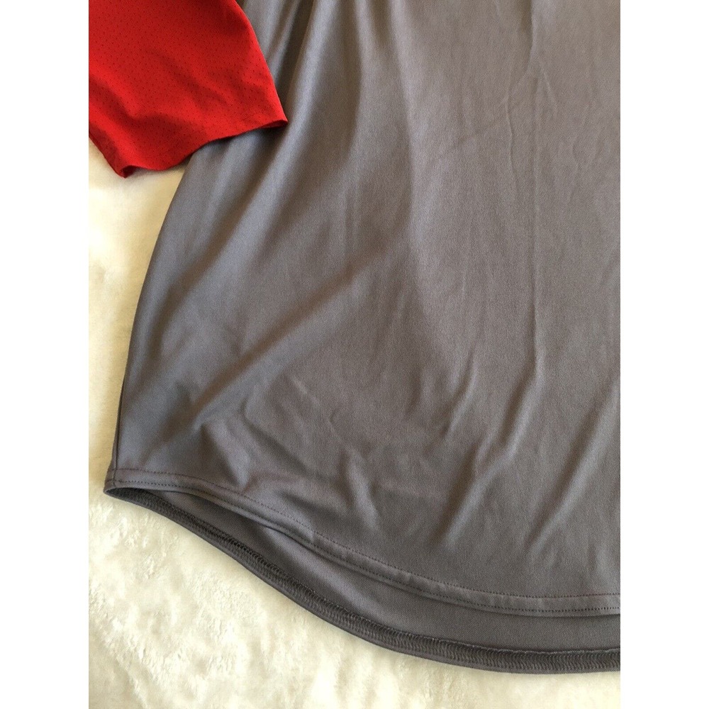 Augusta Sportswear Adult 2XL Gray Moisture Management Dubuque Senior Football - Picture 5 of 11